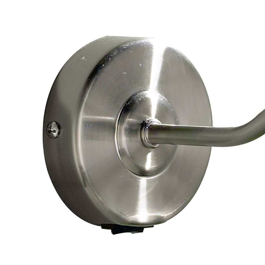 Där Lighting ONE6746 - Lampada per quadri ONEDIN 2xE14/25W/230V finitura cromo lucido
