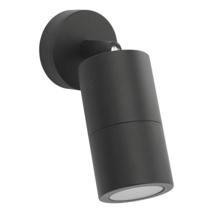 Där Lighting ORT0722 - Faretto da parete LED per esterni ORTEGA 1xGU10/5W/230V IP65 nero