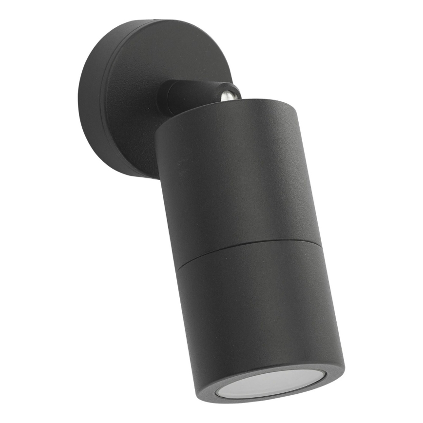 Där Lighting ORT0722 - Faretto da parete LED per esterni ORTEGA 1xGU10/5W/230V IP65 nero