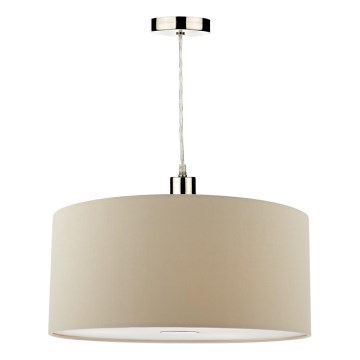Där Lighting RON6529 - Lampada a sospensione con cavo RONDA 1xE27/60W/230V nero/beige