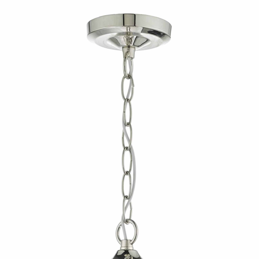 Där Lighting VAN0338 - Lampadario a catena VANESSA 3xE14/40W/230V cromo lucido