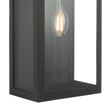 Där Lighting VAP5222 - Lampada da parete per esterni VAPOUR 1xE14/60W/230V IP44 nero