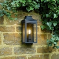 Där Lighting VAP5222 - Lampada da parete per esterni VAPOUR 1xE14/60W/230V IP44 nero