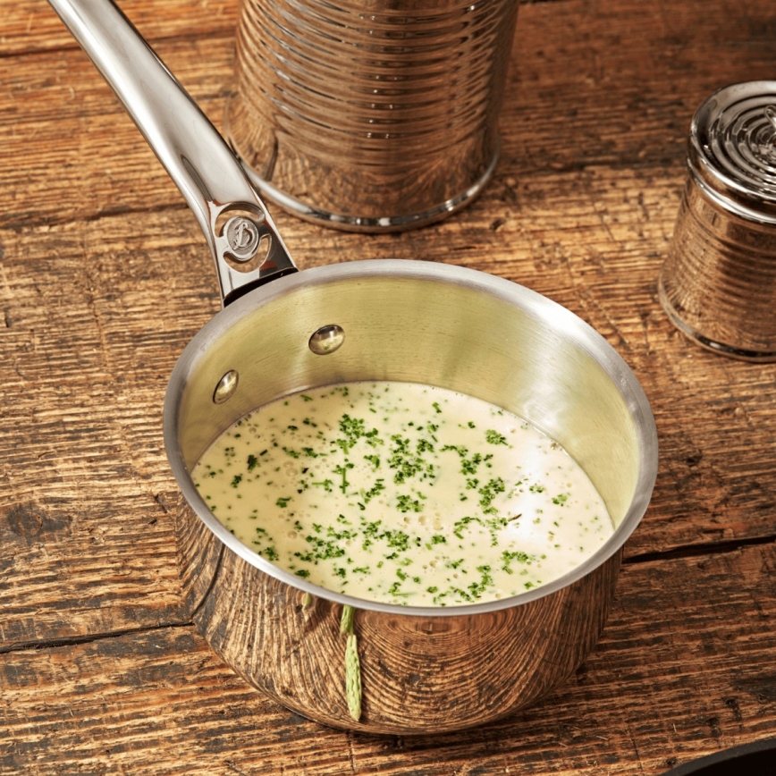 De Buyer 3410.03 - Set di 3 pentolini MILADY in acciaio inox