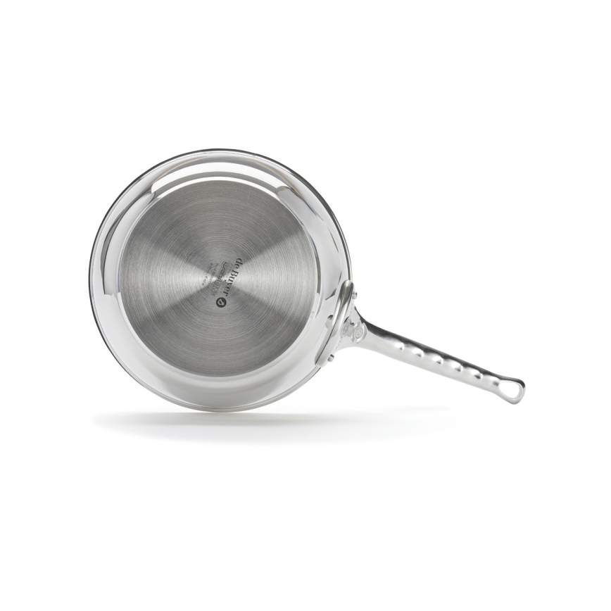 De Buyer 3411.24 - Padella da saltare MILADY 24 cm, acciaio inox