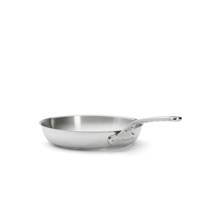 De Buyer 3412.28 - Padella MILADY 28 cm in acciaio inox