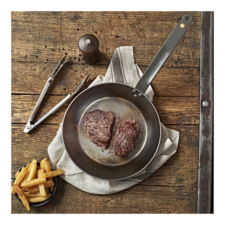 De Buyer 5610.26 - Padella MINERAL B 26 cm in acciaio