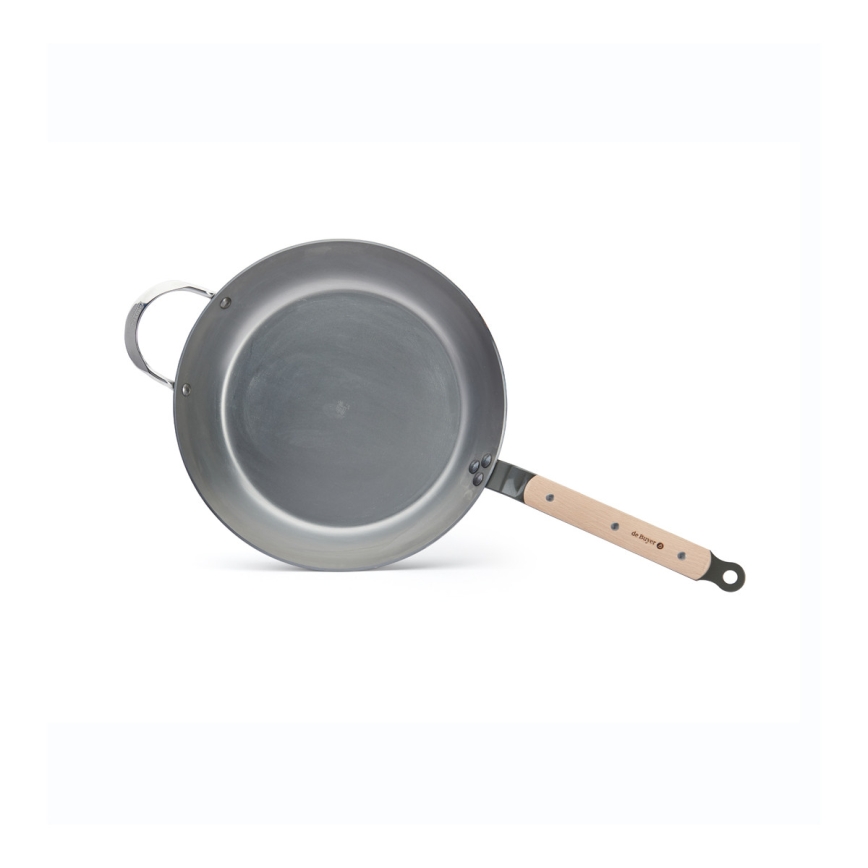 De Buyer 5710.32 - Padella MINERAL B BOIS 32 cm acciaio