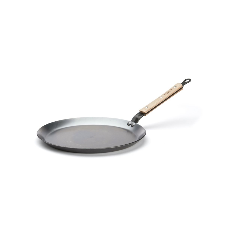 De Buyer 5715.26 - Padella per crêpes MINERAL B BOIS 26 cm