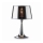 deal Lux - Lampada da tavolo LONDON 1xE27/60W/230V cromo lucido
