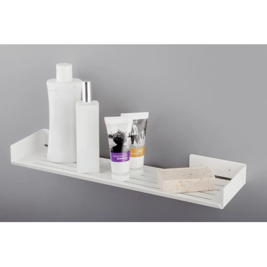 Deante ADM_A511 - Mensola da parete per bagno MOKKO bianca