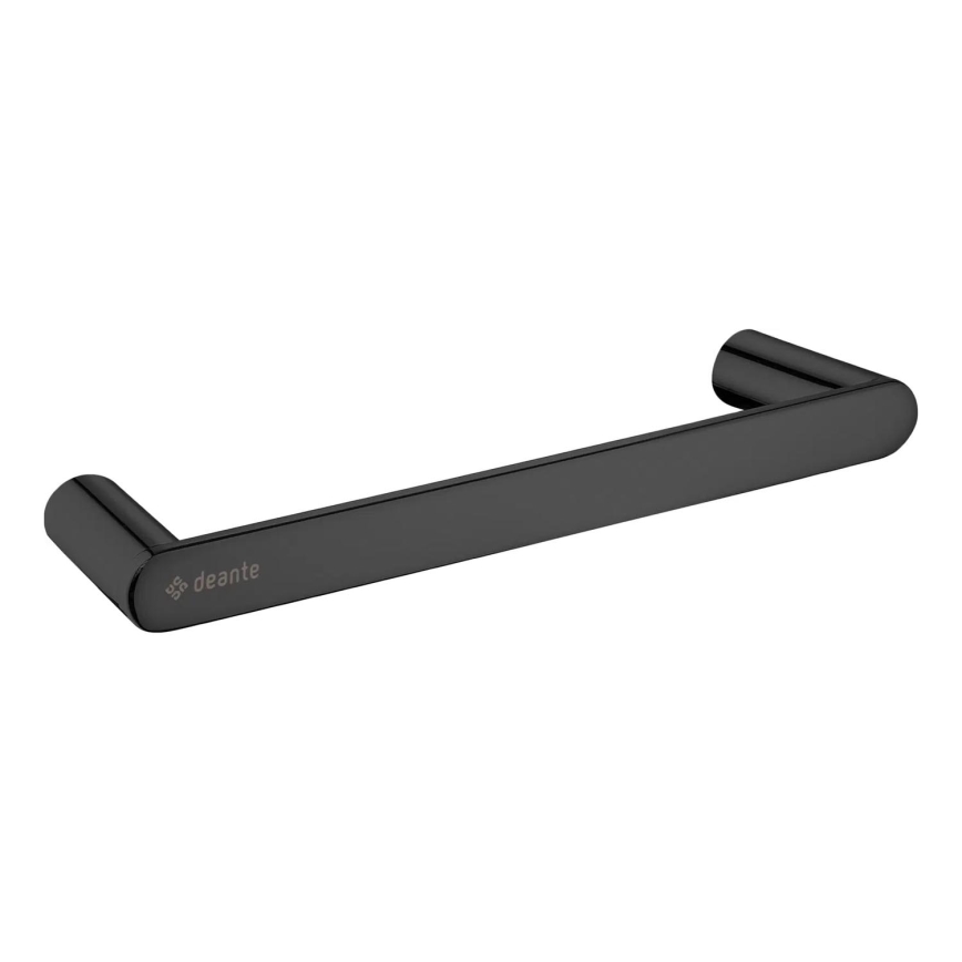 Deante ADR_N611 - Porta asciugamani a parete ROUND 32,8 cm nero