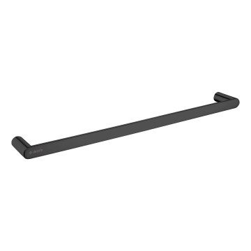 Deante ADR_N621 - Portasciugamani da parete rotondo 62,8 cm, nero