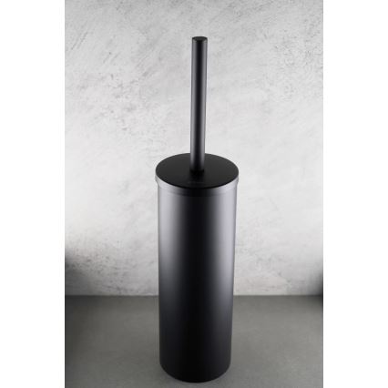 Deante ADR_N712 - Scopino WC da terra ROUND nero