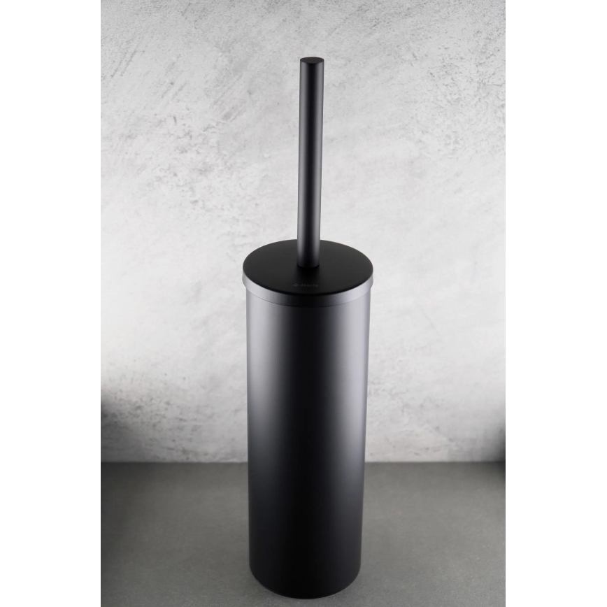 Deante ADR_N712 - Scopino WC da terra ROUND nero