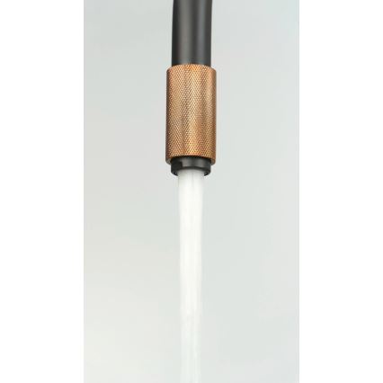 Deante BCA_B64M - Miscelatore per lavello ASTER nero/ottone