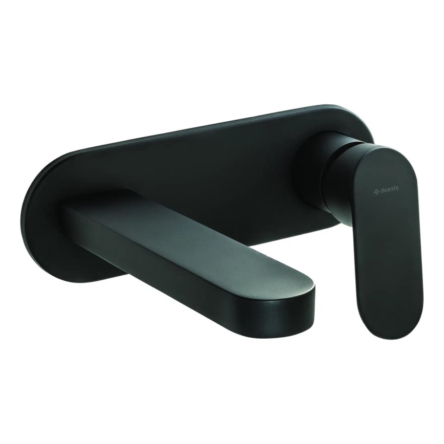 Deante BGA_N54L - Miscelatore per lavabo da incasso ALPINIA nero