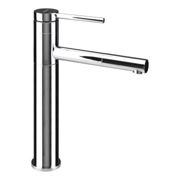 Deante BGE_022K - Miscelatore per lavabo ORA con doccetta estraibile, 30,9 cm, cromo lucido