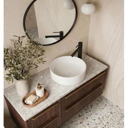 Deante BGE_N22K - Miscelatore per lavabo con doccetta estraibile ORA 30,9 cm, nero