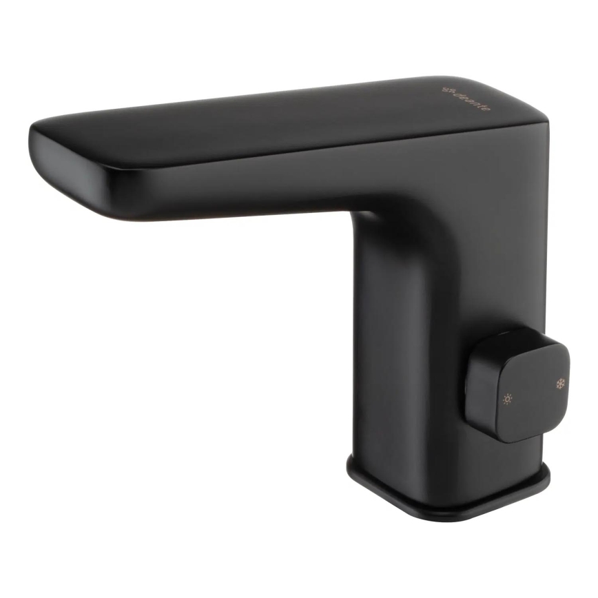 Deante BQH_N29R - Rubinetto per lavabo touchless con regolazione HIACYNT 4xAA nero