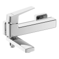 Deante BQL_012M - Miscelatore per vasca pieghevole BLUR, cromato lucido