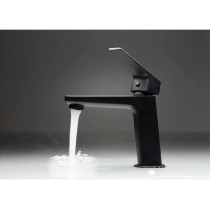 Deante BQL_N20M - Miscelatore per lavabo BLUR nero