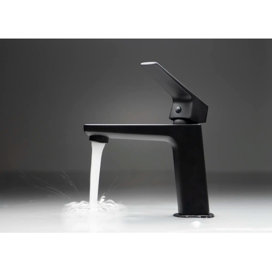 Deante BQL_N20M - Miscelatore per lavabo BLUR nero