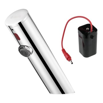 Deante BQR_P28R -Touchless  rubinetto per lavabo SENSE 4xAA lucido acciaio
