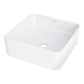 Deante CDJ_6U3S - Lavabo da appoggio JASMIN 34,5x34,5 cm ceramica/bianco