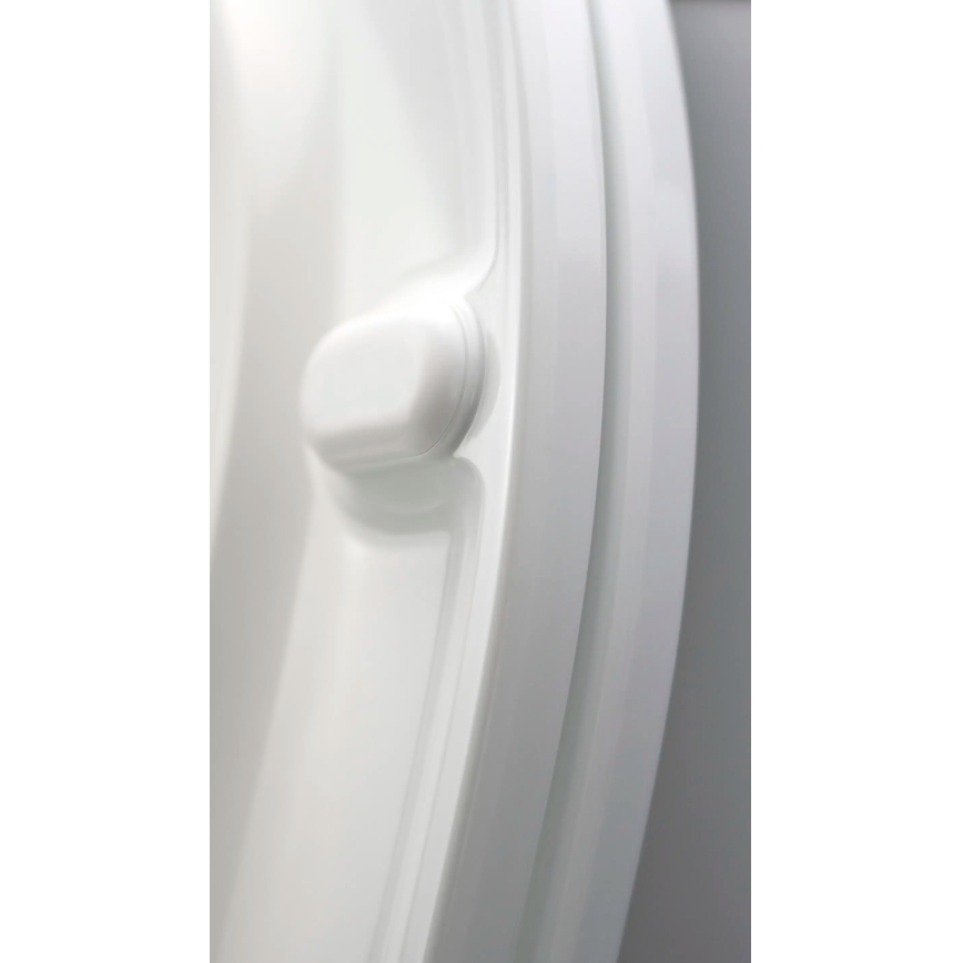 Deante CDJD6RPS - Floor-standing toilet con un toilet seat JASMIN ceramiche/bianco