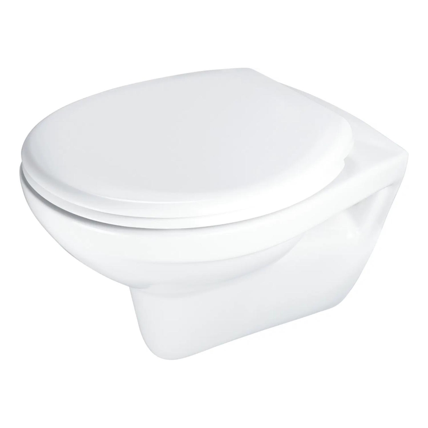 Deante CMOD6SPW - WC sospeso con sedile SoftClose BORO ceramica/bianco