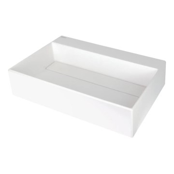 Deante CQR_AU6M - Lavabo da appoggio CORREO 40x60 cm granito/alabastro