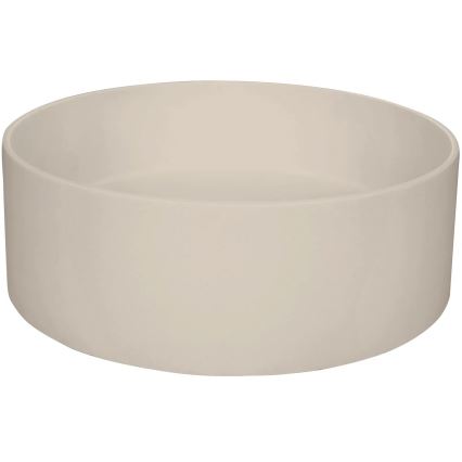 Deante CQS_5U4S - Lavabo da appoggio SILIA diam. 36 cm granito/beige