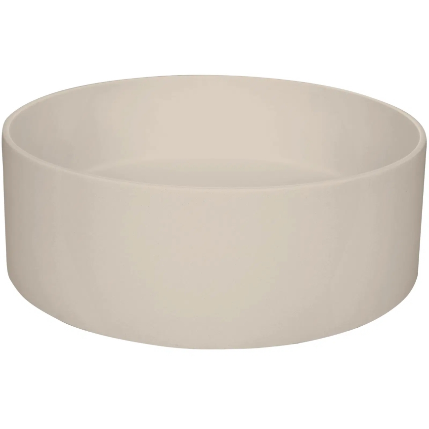 Deante CQS_5U4S - Lavabo da appoggio SILIA diam. 36 cm granito/beige