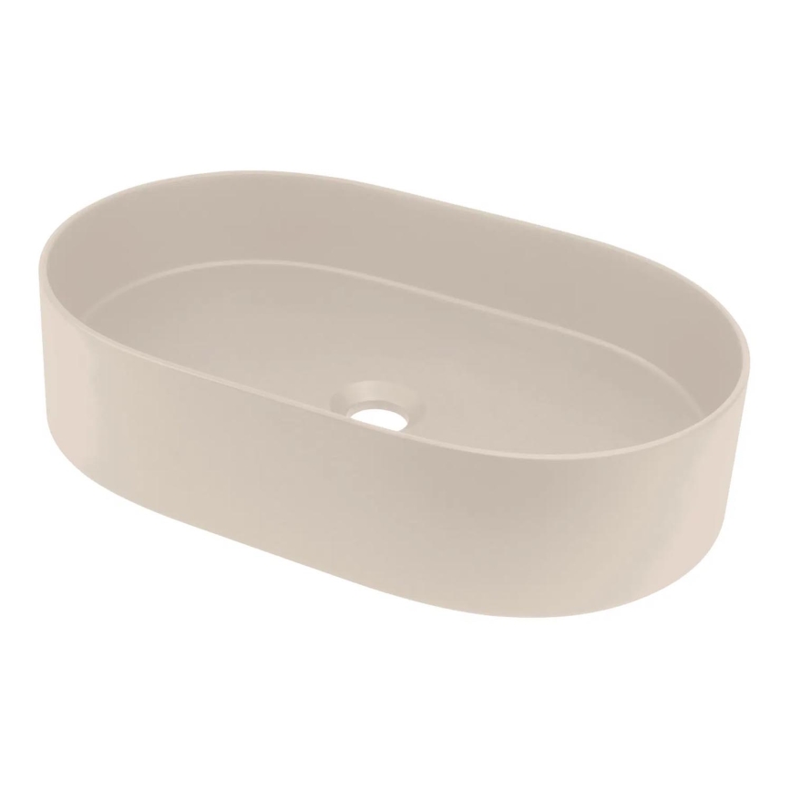 Deante CQS_5U6S - Lavandino da appoggio SILIA 35x55 cm granito/beige