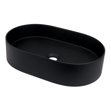 Deante CQS_NU6S - Lavabo da appoggio SILIA 35x55 cm granito/nero