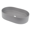 Deante CQS_SU6S - Lavabo da appoggio SILIA 35x55 cm granito/grigio metallico