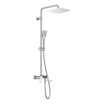 Deante NAC_01AM - Set doccia con miscelatore ALPINIA cromo lucido