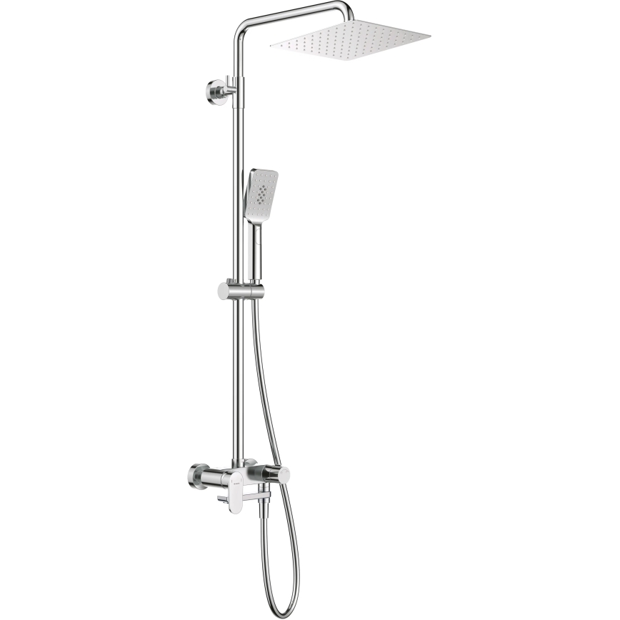 Deante NAC_01AM - Set doccia con miscelatore ALPINIA cromo lucido