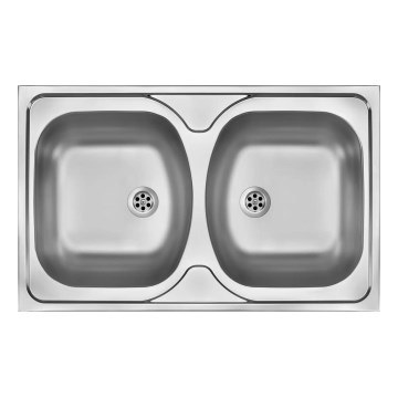 Deante ZM5_0200 - Lavello da cucina TANGO 50x80 cm satinato