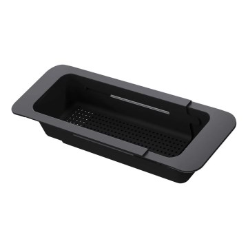 Deante ZZB_N00L - Cestello estraibile per lavello 57,4x13,4 cm nero