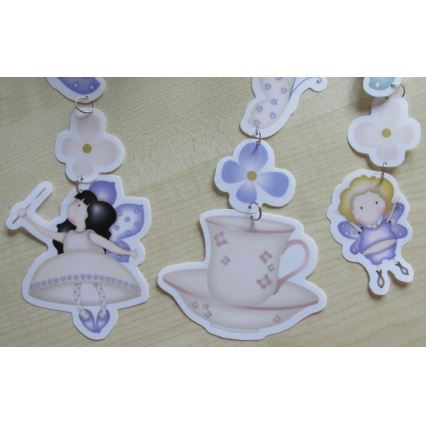 Decofun 70-114 - Paralume per bambini per lampadario per bambini HEIRLOOM E27 430x230 mm