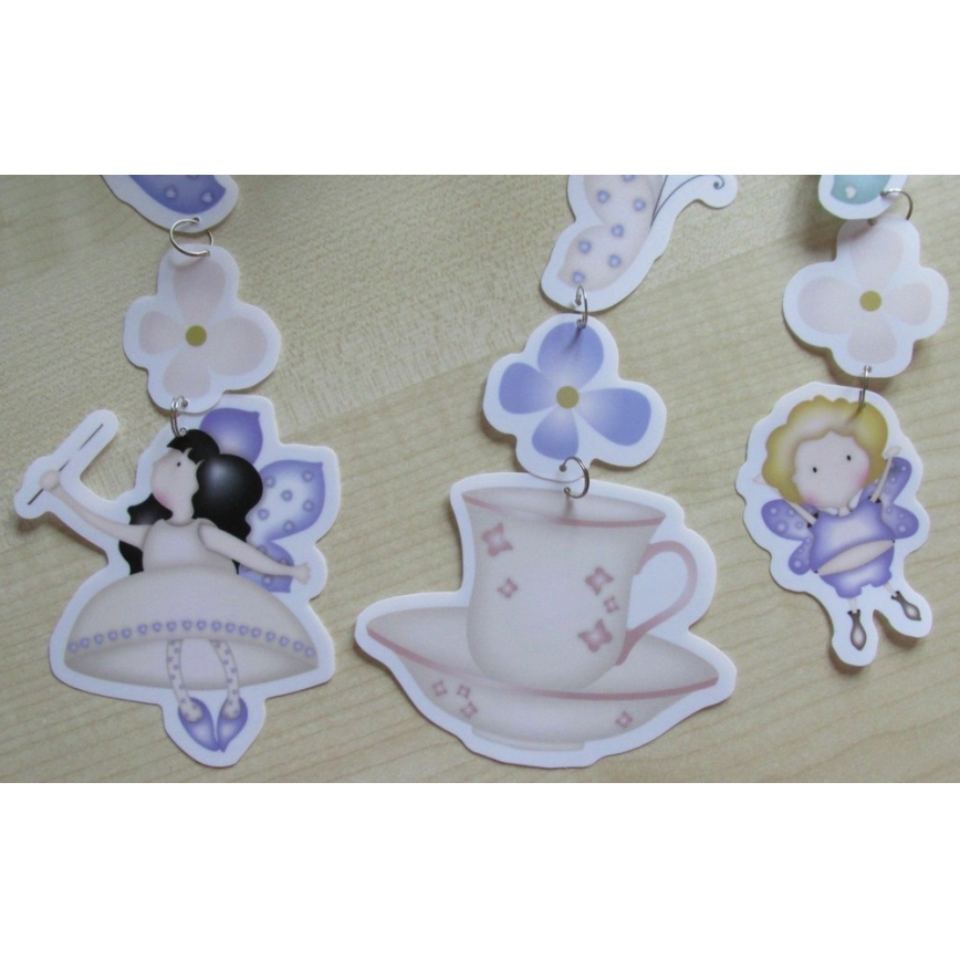 Decofun 70-114 - Paralume per bambini per lampadario per bambini HEIRLOOM E27 430x230 mm
