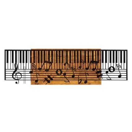 Decorazione da muro 100x30 cm pianoforte