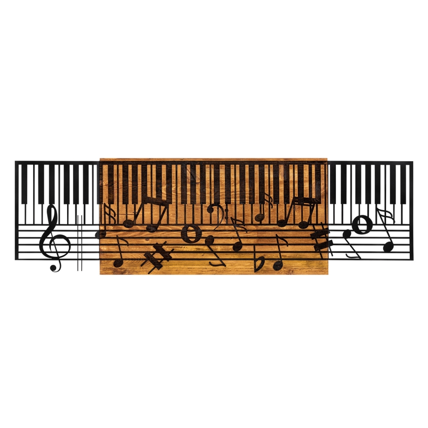 Decorazione da muro 100x30 cm pianoforte