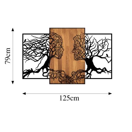 Decorazione da muro 125x79 cm albero della vita