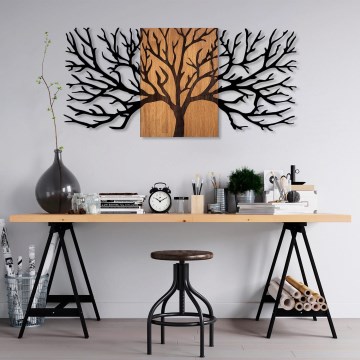 Decorazione da muro 150x70 cm albero