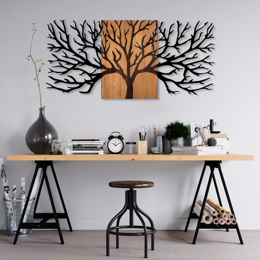 Decorazione da muro 150x70 cm albero