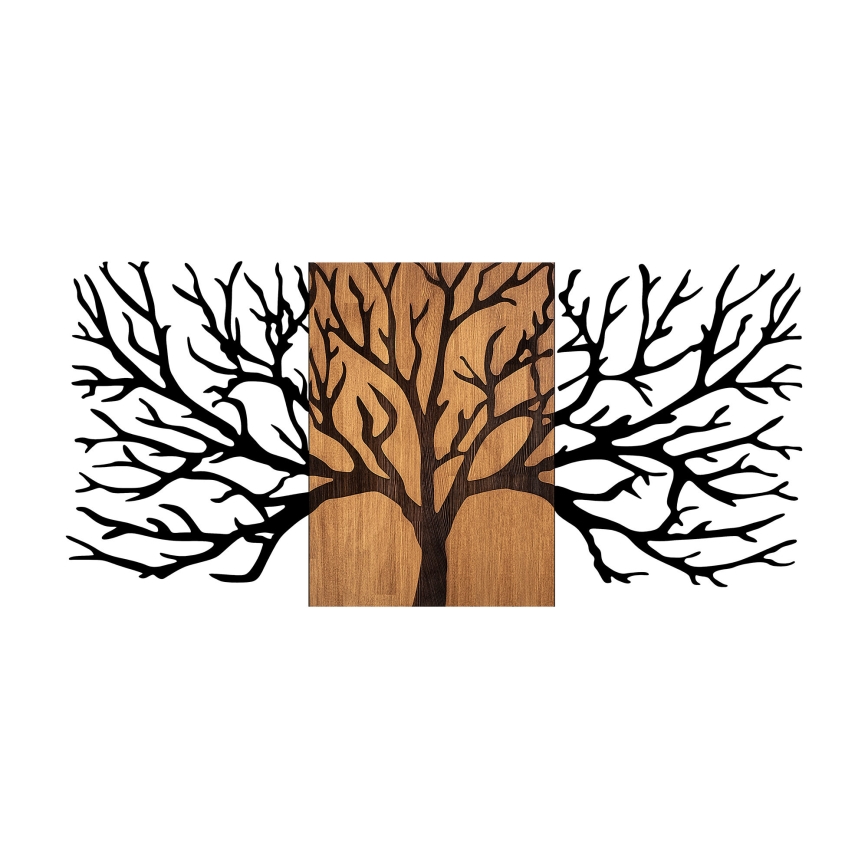 Decorazione da muro 150x70 cm albero