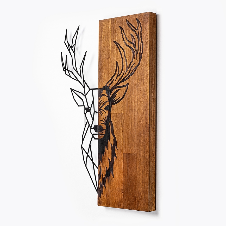 Decorazione da muro 36x58 cm cervo
